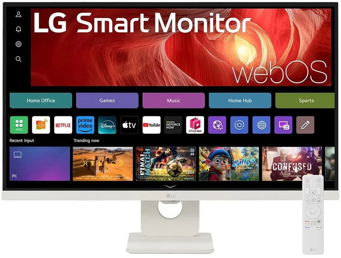 LG Smart Monitor MyView 27U731SA-W 27 pulg. 4K UHD IPS Blanco LG Smart Monitor MyView 27U731SA-W 27 pulg. 4K UHD IPS Blanco