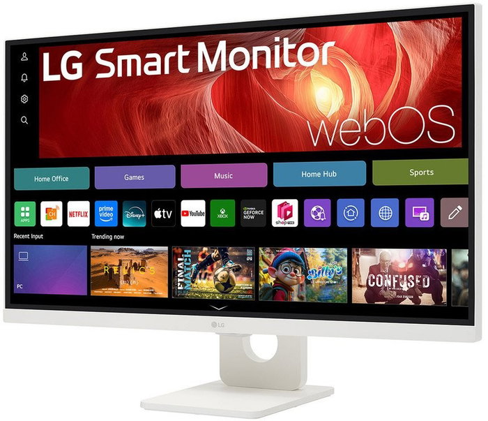 LG Smart Monitor MyView 27U731SA-W 27 pulg. 4K UHD IPS Blanco LG Smart Monitor MyView 27U731SA-W 27 pulg. 4K UHD IPS Blanco