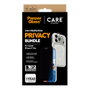 PanzerGlass CARE by Protector de Pantalla 3-en-1 Privacidad para Apple iPhone 17 Pro - Vidrio Templado Antihuellas Aplicación en Seco