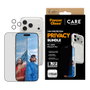 PanzerGlass CARE by Protector de Pantalla 3-en-1 Privacidad para Apple iPhone 17 Pro - Vidrio Templado Antihuellas Aplicación en Seco