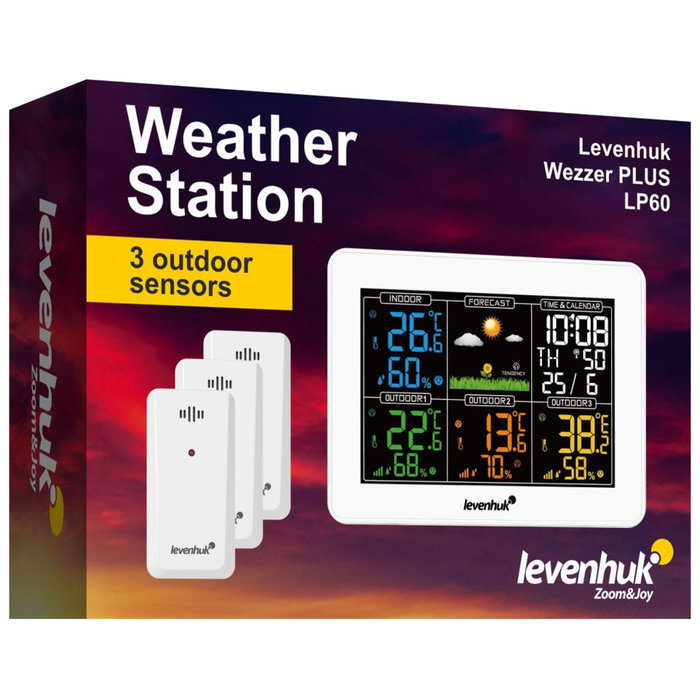 Levenhuk Wezzer PLUS LP60 Weather Station Levenhuk Wezzer PLUS LP60 Weather Station