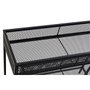 DKD Home Decor Set de 2 Maceteros de Metal Negro