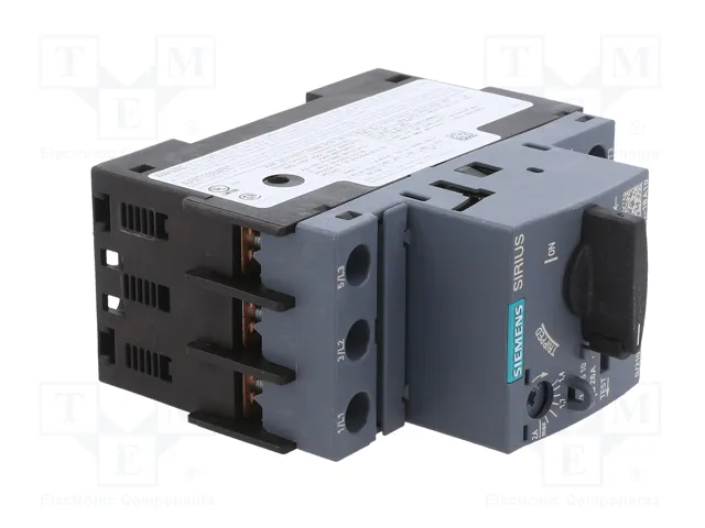 SIEMENS 3RV2 Interruptor motorizado 0,75kW 26A