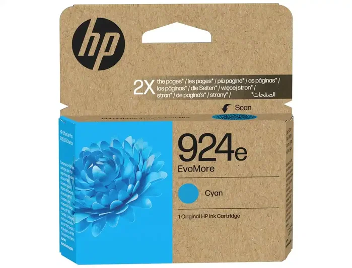 HP Tinta Cian Evomore 924e HP Tinta Cian Evomore 924e