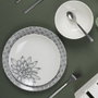 Home Deco Factory Plato Cottage Gris 25 cm