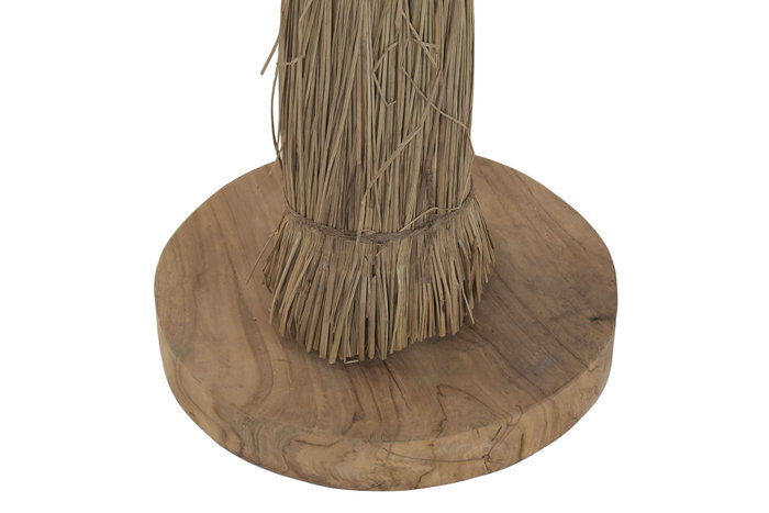 DKD Home Decor Decoración Mendong Metal Bananero 30x30x180 cm