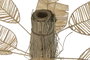 DKD Home Decor Decoración Mendong Metal Bananero 30x30x180 cm