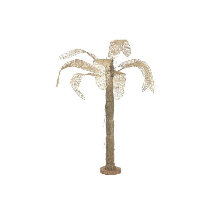 DKD Home Decor Decoración Mendong Metal Bananero 30x30x180 cm