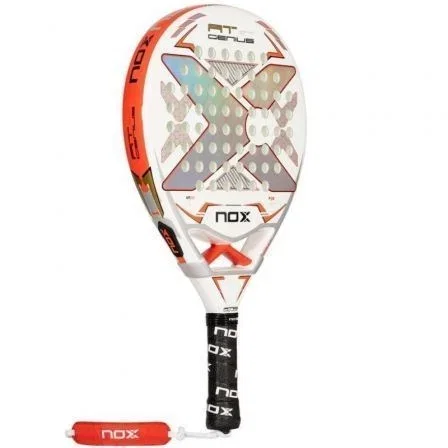 Noxsport Pala de Pádel AT Pro Cup 2024 Blanca y Naranja Noxsport Pala de Pádel AT Pro Cup 2024 Blanca y Naranja