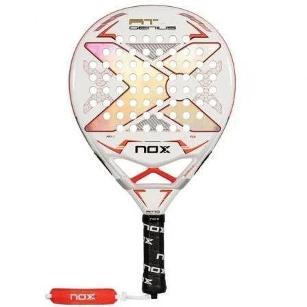 Noxsport Pala de Pádel AT Pro Cup 2024 Blanca y Naranja Noxsport Pala de Pádel AT Pro Cup 2024 Blanca y Naranja