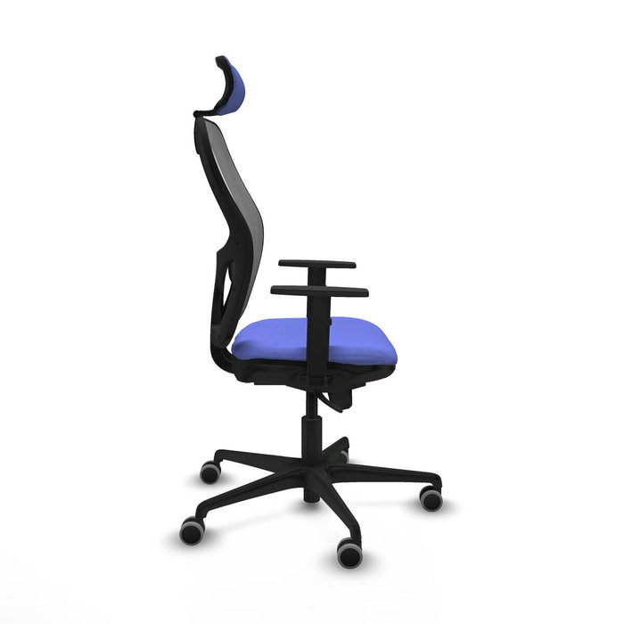 PIQUERAS Y CRESPO Silla de oficina Jorquera con mecanismo Sincro, Azul claro y Gris PIQUERAS Y CRESPO Silla de oficina Jorquera con mecanismo Sincro, Azul claro y Gris