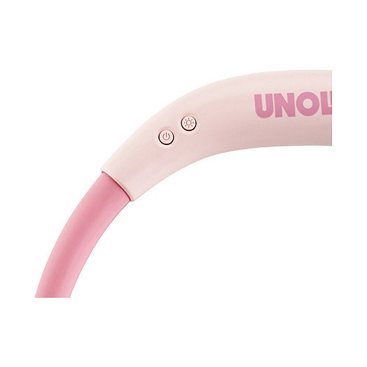 UNOLD Ventilador de cuello Breezy rosa 1,2W 3 velocidades
