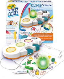 Crayola Colorea sin manchas Color Wonder estampines mágicos luminos