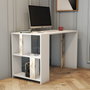Hanah Home Mesa de Estudio Lima - Blanco Mármol, 120x60x75.4 cm
