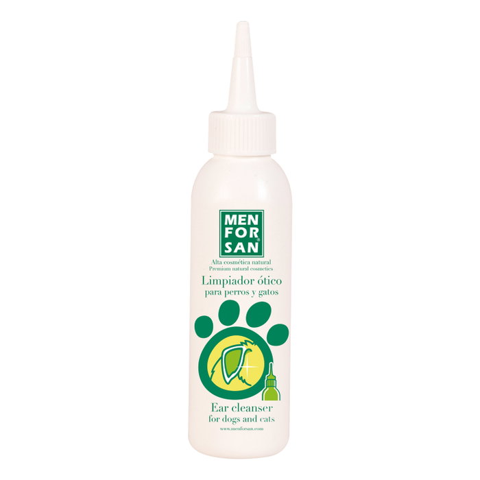 Men For San Limpiador Ótico para Perros y Gatos 125 ml