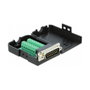 DeLOCK Adaptador D-Sub15 a bloque de terminales con carcasa 66568