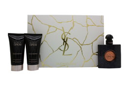 Yves Saint Laurent Black Opium Gift Set con Eau de Parfum 50ml y 2 x 50ml Body Lotion