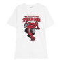 Camiseta de Manga Corta Infantil Spider-Man Blanco S