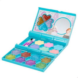 Disney Blister Estuche Maquillaje Frozen con Sombras de Ojo, Brillos de Labios y Pinceles