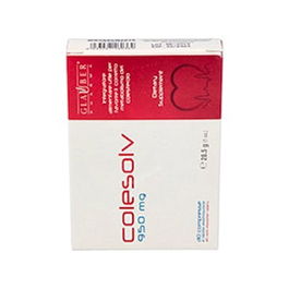 Glauber Pharma Colesolv 30 Comp. Apoyo Niveles Colesterol y Metabolismo Normal con Levadura Arroz Roja Berberis Alcachofa