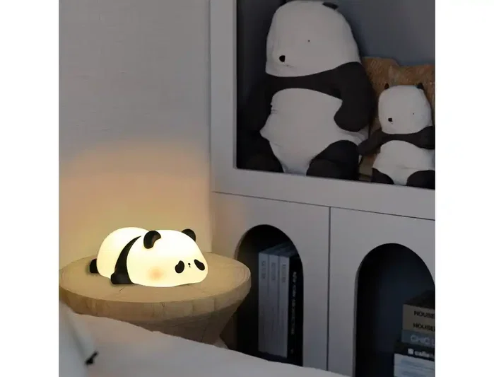 Wondee Lámpara de iluminación de noche panda Wondee Lámpara de iluminación de noche panda