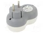 PLASTROL Conector de alimentación AC