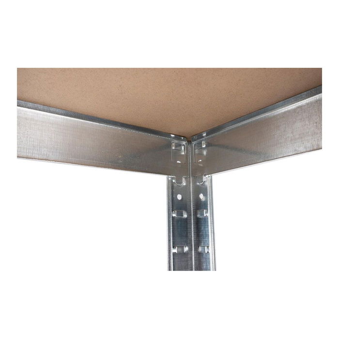 Kinzo Estantería de 5 baldas Madera / inox. 75 x 30 x 172 cm