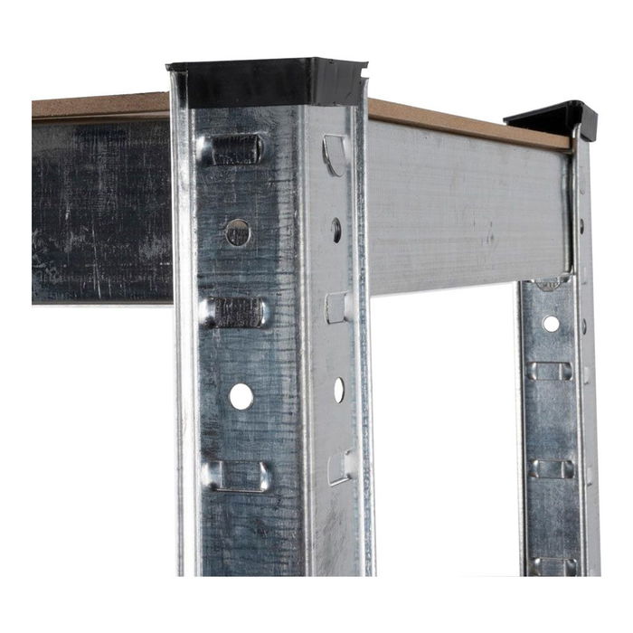 Kinzo Estantería de 5 baldas Madera / inox. 75 x 30 x 172 cm