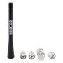 Abc Antena Sparco Y 5 Válvulas de Aluminio CS6