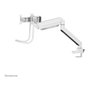 Neomounts NM-D775DXWHITE Brazo de Monitor de Escritorio Doble con Muelle de Gas, para Pantallas de 25.4 a 81.3 cm (10" a 32"), Soporte 100x100 mm, Carga 8 kg, Color Blanco
