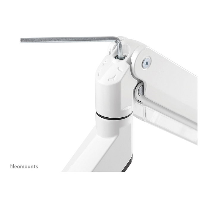 Neomounts NM-D775DXWHITE Brazo de Monitor de Escritorio Doble con Muelle de Gas, para Pantallas de 25.4 a 81.3 cm (10" a 32"), Soporte 100x100 mm, Carga 8 kg, Color Blanco Neomounts NM-D775DXWHITE Brazo de Monitor de Escritorio Doble con Muelle de Gas, para Pantallas de 25.4 a 81.3 cm (10" a 32"), Soporte 100x100 mm, Carga 8 kg, Color Blanco