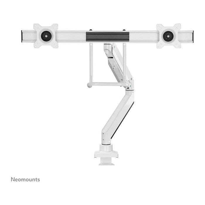 Neomounts NM-D775DXWHITE Brazo de Monitor de Escritorio Doble con Muelle de Gas, para Pantallas de 25.4 a 81.3 cm (10" a 32"), Soporte 100x100 mm, Carga 8 kg, Color Blanco Neomounts NM-D775DXWHITE Brazo de Monitor de Escritorio Doble con Muelle de Gas, para Pantallas de 25.4 a 81.3 cm (10" a 32"), Soporte 100x100 mm, Carga 8 kg, Color Blanco