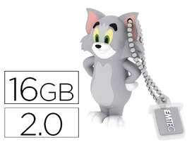 Emtec Memoria USB Flash 16 GB 2.0 15 MB/s con Tapa