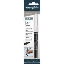 Pica Pica INSTANT Marcador Permanente Blanco Punta Biselada 1-2 mm