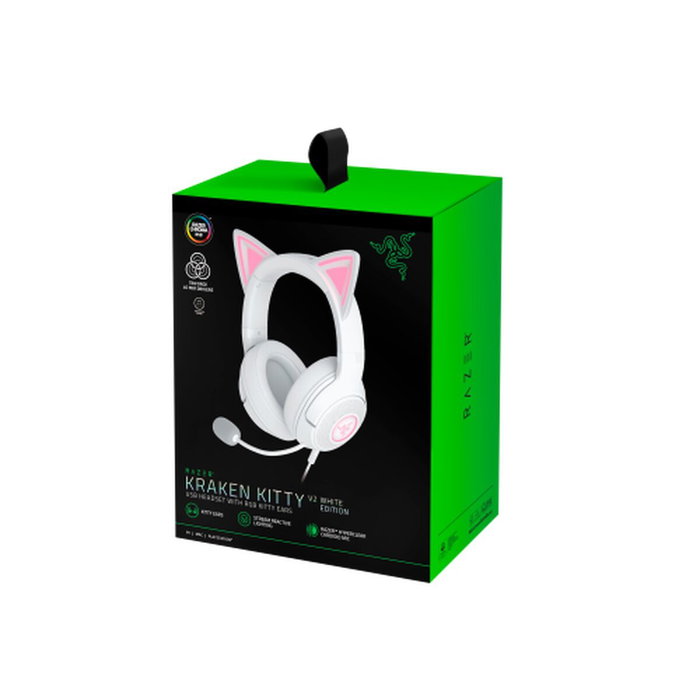 Razer Kraken Kitty V2 BT Blanco