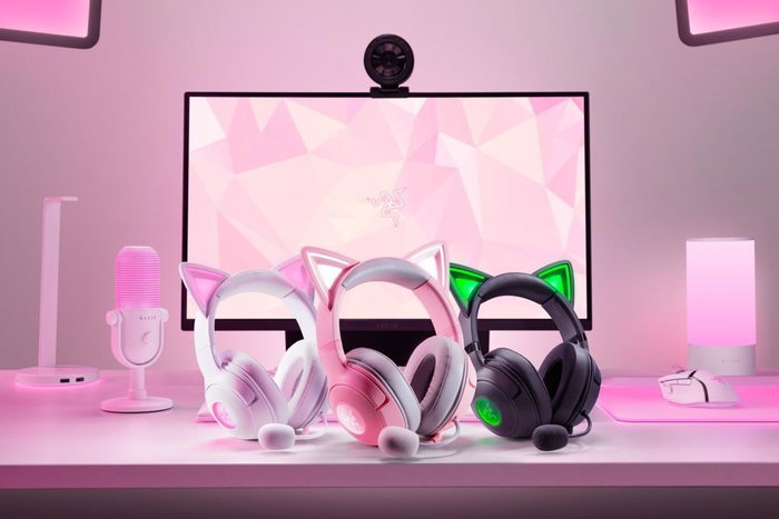 Razer Kraken Kitty V2 BT Blanco