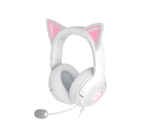 Razer Auriculares Kraken Kitty V2 BT Blanco RZ04-04860600-R3M1 Inalámbricos Bluetooth 5.2 RGB Chroma