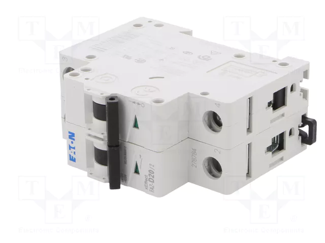 EATON ELECTRIC FAZ-D20/2 Interruptor magnetotérmico 20A 2 polos