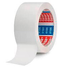 Tesa Set de 6 Rollos Precinto PVC Rugoso Blanco 66m x 50mm