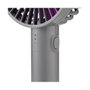 Unold Breezy II Ventilador de Mano Recargable 4W 5 Velocidades 10cm Gris Púrpura