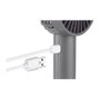Unold Breezy II Ventilador de Mano Recargable 4W 5 Velocidades 10cm Gris Púrpura