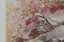 DKD Home Decor Cuadro Craft PS Árboles 3D Rosa