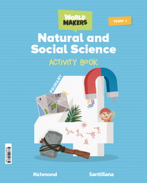 SANTILLANA, NATURAL & SOCIAL SCIENCE 4ºPRIMARY WORKBOOK. WORLD MAKERS 2023 - SANTILLANA