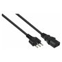 Kabelmeister Cable de alimentación Italia Tipo I a C13, 1,8 m, negro