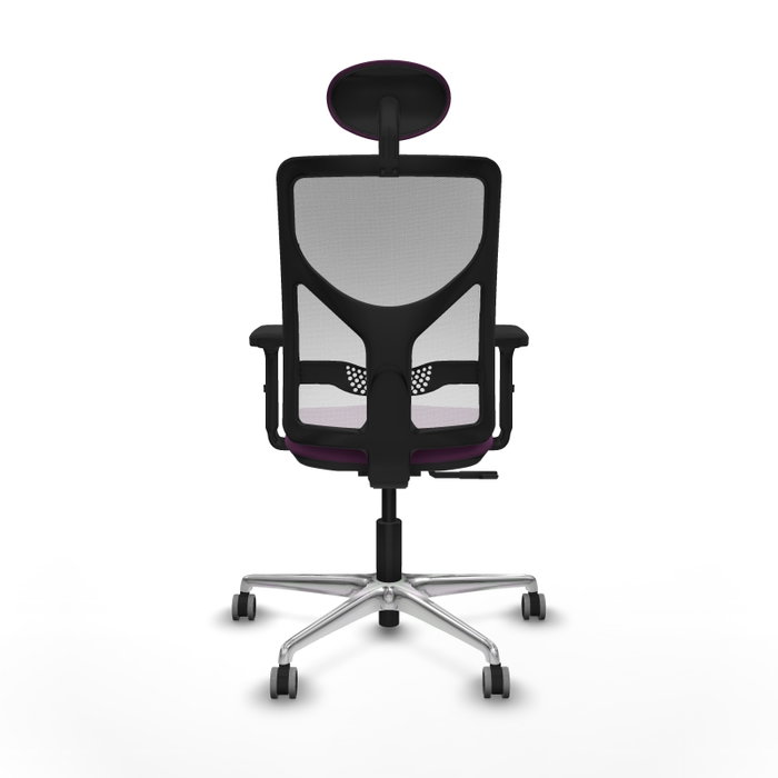 PIQUERAS Y CRESPO Silla de oficina Motilla con mecanismo Sincro, Morado y Blanco PIQUERAS Y CRESPO Silla de oficina Motilla con mecanismo Sincro, Morado y Blanco