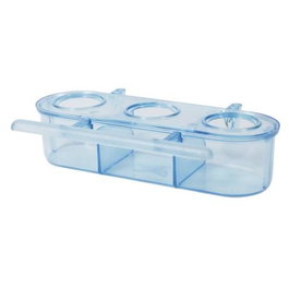 Nayeco Comedero de 3 Huecos para Aves