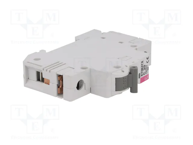 ETI POLAM ETIMAT 6 Interruptor magnetotérmico 1P 20A 6kA ETI POLAM ETIMAT 6 Interruptor magnetotérmico 1P 20A 6kA