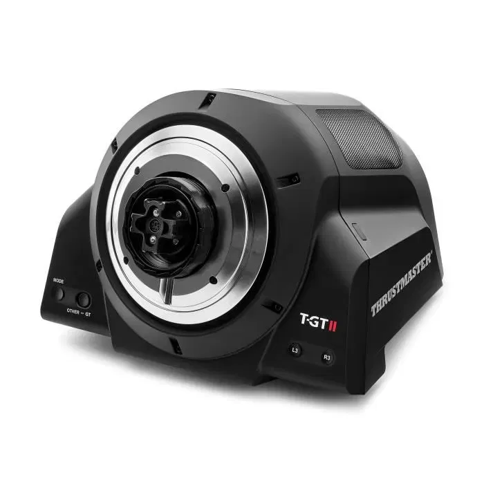 Thrustmaster T-GT II Volante con licencia oficial para PlayStation 5 y Gran Turismo, compatible con PS4 y PC, Force Feedback en tiempo real, motor sin escobillas de 40W