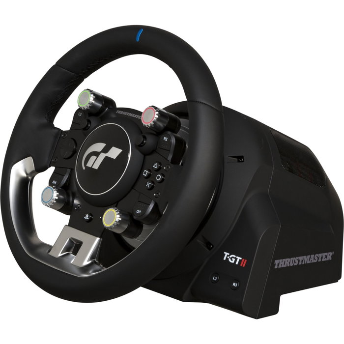 Thrustmaster T-GT II Volante con 3 Pedales para PS5, PS4 y PC