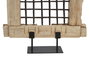 DKD Home Decor Decoración Teca 65x18x75 Vertical Pieza Unica